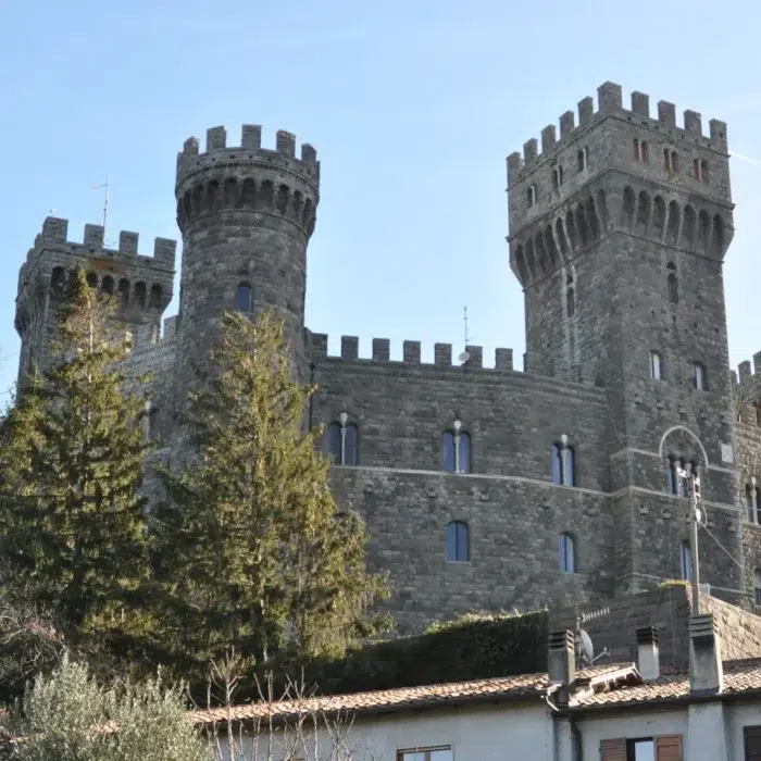 Veduta del castello di torre alfina